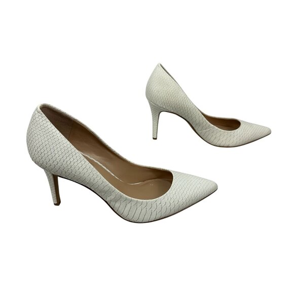 Jessica Simpson Womens JP-Levin Snakeskin Pattern High Heels Size 8.5 - Picture 7 of 7